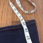 EXPRESS 70’s flare high rise dark wash jeans front zipper 8 Photo 2