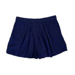 Garnet Hill  Blue Shorts Small Skort Style Casual Lightweight Pockets Photo 2