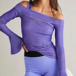 Intimately Free People Movement Purple Bell Sleeve Top Photo 1