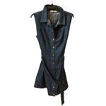Petal and Pup  Parker Denim Mini Dress - Women's Size 8 (New) Photo 4