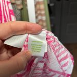 Lilly Pulitzer Minka Top Cotton Capri Yacht Pink White Coastal Sail Size Medium Photo 8