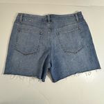 Talbots  Relaxed Fit Girlfriend Denim Cutoff 5 Inch Shorts Size 12 Magnolia Wash Photo 1