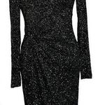 Cache ' long sleeve slinky dress NWT! very rare. & Super flattering Photo 0