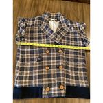 Veronica Beard  Enzo Dickey Oversized Plaid heavy knit tweed Vest Sz M Photo 6