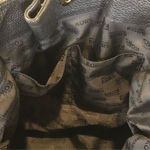 Michael Kors Gansevoort Black Tumbled Leather Shoulder Bag Crossbody Totei Photo 14