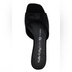 Hello Kitty NWB Katy Perry ×  slide sandal in black Photo 3
