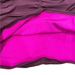 A. Che Sweatheart Line Ruched Tankini Top Purple Photo 6