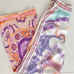 Her bottari boho print palazzo Wide Leg pants bohemian Women's NEW Purple Photo 7