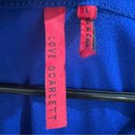 Electric blue 3 ring sleeveless top size large Photo 3