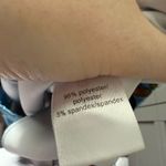 Pam & Gela  Women’s Small Blue Floral Pants Joggers Track Pants Photo 4