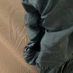 Umgee : Denim Blue Peasant style dress with ruffles & puff sleeves- Large Photo 9