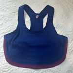 Free People Movement Cropped Tank Top. Size: Small. NWOT. Blue and Purple. Purple Photo 0