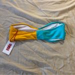 Solid & Striped NWT  Color Block Bikini Top Photo 2