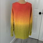 Free People Come Together Ombré Chunky Sweater Tunic Photo 4