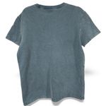 American Eagle  Oversized Blue Mineral Wash Sweater Shirt- Size Medium Photo 1