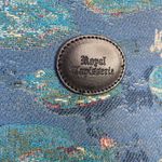 Vintage Y2K Royal Tapisserie Tapestry Woven Monet Classic Crossbody Bag purse Blue Photo 7