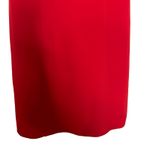 Sézane Sezane Ondine Red Strapless Dress bow tie front sz 36 US 4 Photo 4