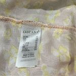 NEW Lascana Taupe Yellow Floral V Photo 2