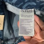 NYDJ  Marilyn Straight‎ Jeans Wild Animal Discharge Print Size 6 Photo 6