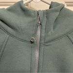 Lululemon  Scuba Oversized 1/2 Zip Hoodie Tidewater Teal Size M/L Photo 6