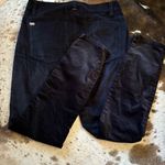 Alice + Olivia  Black Velvet High Waisted Pants Size 30 Photo 3