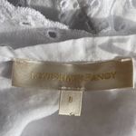 Love Shack Fancy Melina white eyelet cropped puff sleeve top 8 Photo 6