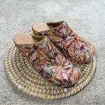 Sanita Women’s Wood Orchid Clogs Mules Shoes Slip On in Multicolor 42/US 11.5 Tan Photo 1