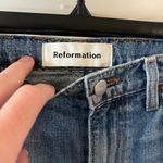 Reformation  Julia High Cigarette Jean Size 27 Color Blue Photo 5