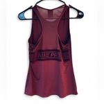 Nike  Women's Burgundy Tank Top Photo 2