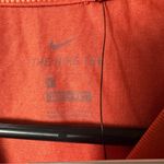 Nike  Women’s Athletic Sporty Workout Crew Neck Short Sleeve Orange T-Shirt Sz L Photo 4