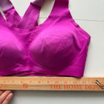 Brooks  Dare Racerback Sports Bra Magenta Purple Athletic Support Women's M Photo 2