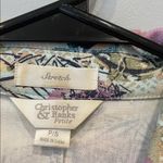 Christopher & Banks  Multicolor patterned Blazer small like new Photo 1