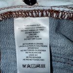 Urban Outfitters  BDG Mandi Denim Brown Stretch Flocked Maxi Large Slit Skirt-M Photo 7