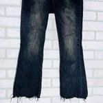 Madewell Curvy Cali-Demi Boot Jeans in Berkeley Black Chewed Hem Edition Size 26 Photo 6