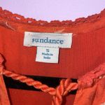 Sundance  Maxi Dress Womens Small Red Floral Tiered Boho Casual Resort Vacation Photo 4