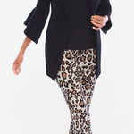 Chico's Chico’s So Slimming Slim Ankle Refined Ponte Playful Animal Print Size 16 Photo 0