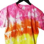 Urban Outfitters Gildan T Shirt Activewear Trendy Hippie Festive Tie Dye Tee Short Sleeve M Photo 0