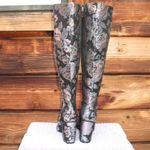 Kenneth Cole NWOB Reaction Brocade Knee High Boots Photo 5