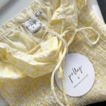 Princess Polly | NWT Korina Bodycon Corset-Style Mini Dress in Yellow Photo 5