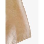 H& M Divided Suede Zipper Front Tan Womens Mini Skirt SZ 12 Photo 2