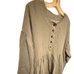 Farmhouse Frocks Cotton Dress with Pockets Photo 3