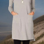 EUC J.Jill Pure Jill Gorgeous Sweater Dress With Pockets And Side Slip Comfy Photo 0