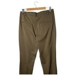 H&M New H And M Pants Womens 12 High Rise Straight Dress Slacks Trousers Brown Photo 5