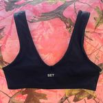 Set Active black sportbody dip sports bra v neck Photo 3