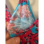 Lilly Pulitzer Island Reef Shore Racerback dress in Searulean Blue women's small Photo 1