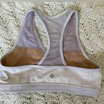 Lululemon Deep V Sports Bra Yoga Graphic Pink (Size 8) Photo 1