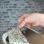 Yellow Box  | women leather animal fur slip on sandals Photo 1