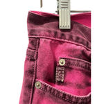 Guess Vintage 80's Hot Pink Black Denim Jeans Size 30 Made in USA Casual Zip Photo 4