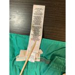 Chico's  1 Linen Blend Bermuda Shorts Women's‎ Small Kelly Green Roll Tab Hem Prep Photo 5