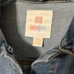LuLaRoe Harvey Aztec Boho Denim Jacket—XXS Photo 2